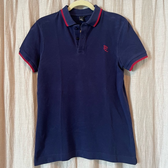 Alexander McQueen Men’s Navy Polo - Picture 1 of 2